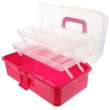 Plastic Nail Storage Box Containers for Organizing Art Tool Organizer