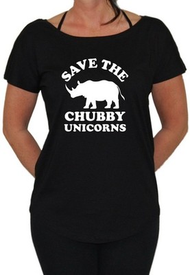 Save chubby Unicorn Loose Girlie Fun Einhorn Vegan Fantasy Cosplay Tierschutz