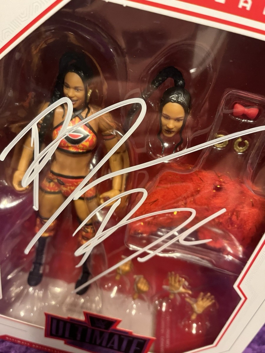 WWE Bianca Belair Ultimate Edition Signed Action Figure JSA
