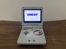 Nintendo Game Boy Advance SP Console GBA IPS New Battery Gray Includes Charger