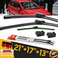 Wischerblätter für Polo 9N 2002 2003 2004 Scheibenwischer Set Vorne + Hinten