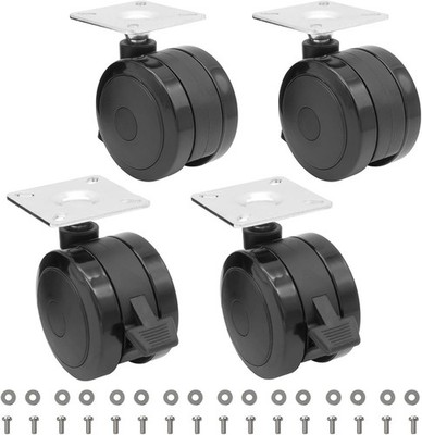 Lenkrollen Gasgrill Räder Set für Weber Spirit 210 & 310 Serie, Sc...