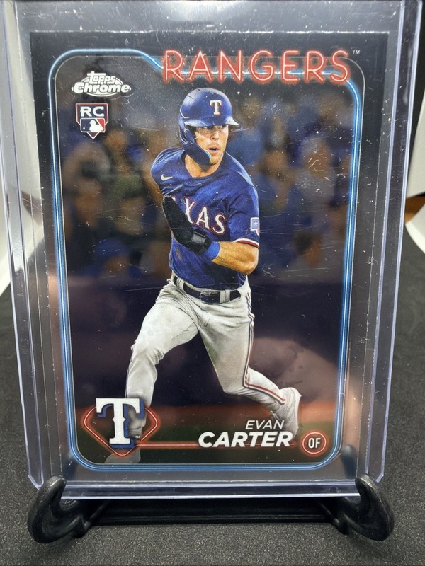 2024 Topps Chrome - Evan Carter #136 (RC)