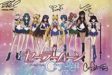 SAILOR MOON Multi Signed Cast Photo - 8"x 12" GENUINE SIGNED AUTOGRAPHS