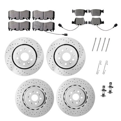 For Maserati Levante S front and rear brake pads and rotors high performance