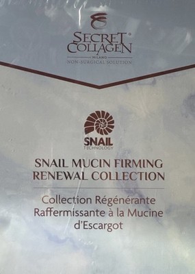 Secret Collagen Snail Mucin Firming Renewal Collection Serum, Mask & Cream Set