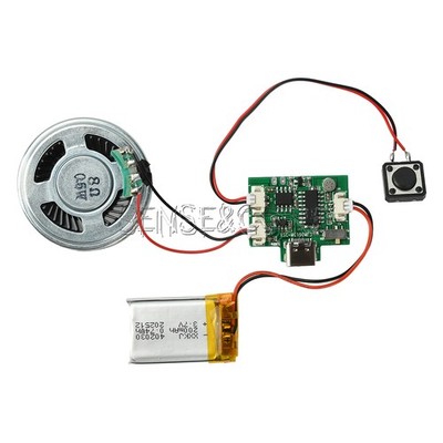 DIY Recording Playback Module 8M Type-C for Music Movement 3D Book Greeting Card