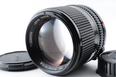 [EXC+5] Canon New FD NFD 85mm f/1.8 MF Lens for F-1 A-1 AE-1 from JAPAN