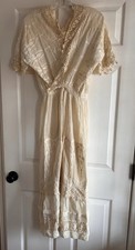 Grandmother  s Wedding Gown  Petticoat That Are 106 Years Old