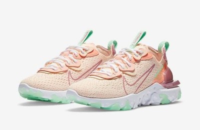 Nike React Vision  Crimson-Atomic Pink  CI7523-800 Womens Size EU-39 US-8 UK-5.5