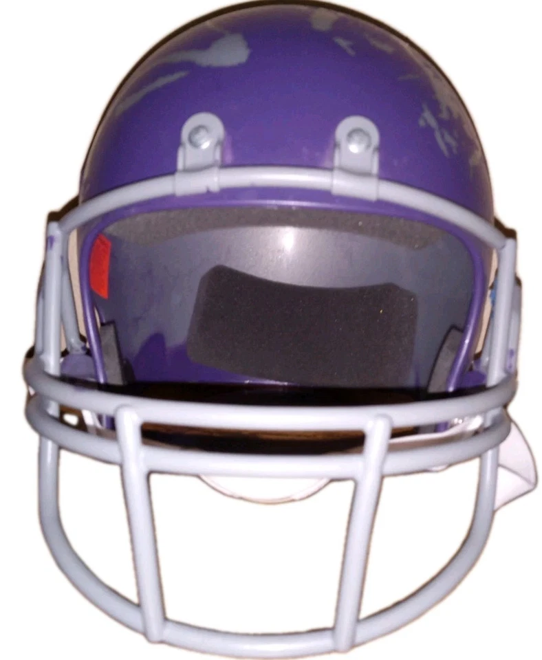 NCAA TCU Horned Frogs Purple Full Size Replica Football Helmet [Not For Play] - Image 2 of 4
