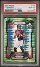 2023 Panini Prizm C.J. Stroud ROOKIE RC #339 NEON GREEN PULSAR PRIZM PSA 10