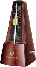 Mechanical Metronome High Precision Beat Tempo For Piano Guitar Violin Wood G...