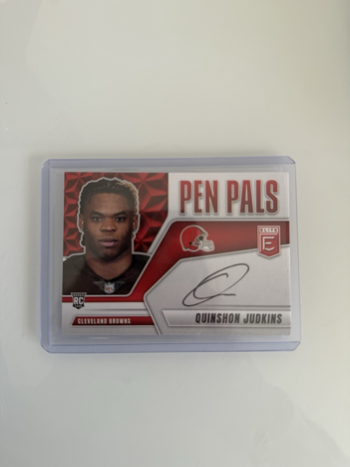 2025 Panini Donruss Elite - Pen Pals Quinshon Judkins #PP-QJU RC BLACK INK SSP