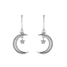 925 Sterling Silver Moon Star Keepsake Breastmilk DIY Craft Resin & Ashes Work