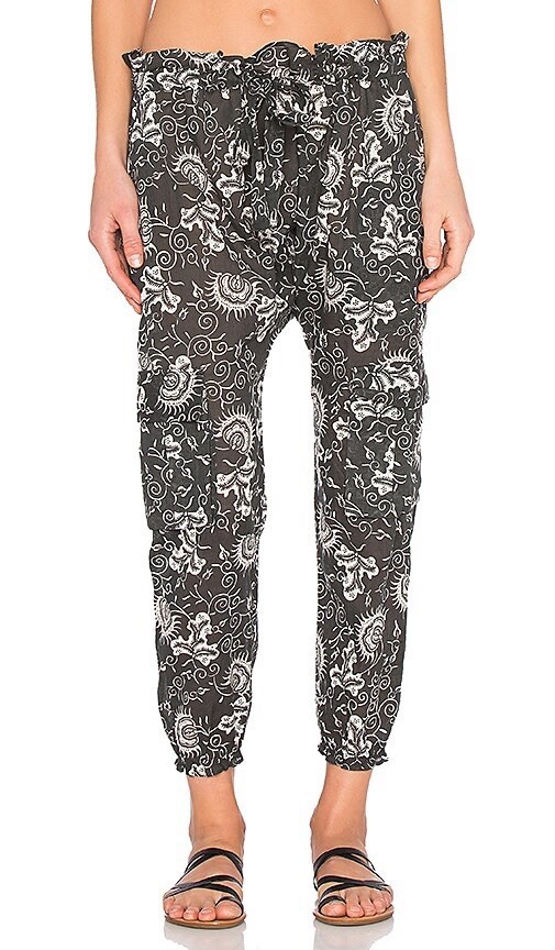 Ulla Johnson Jakarta Java printed drawstring beac… - image 1