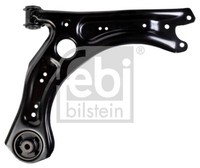 Querlenker Dreieckslenker Febi Bilstein 174043 Stahlblech FüR VW Polo 6 AW1 BZ1