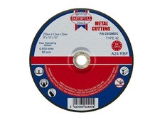 Image of Faithfull Depressed Centre Metal Cutting Disc 230 X 3.2 X 22.23Mm FAI2303MDC