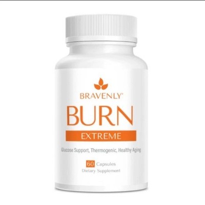 Bravenly Burn Extreme 60 capsules - EXP: 03/2027