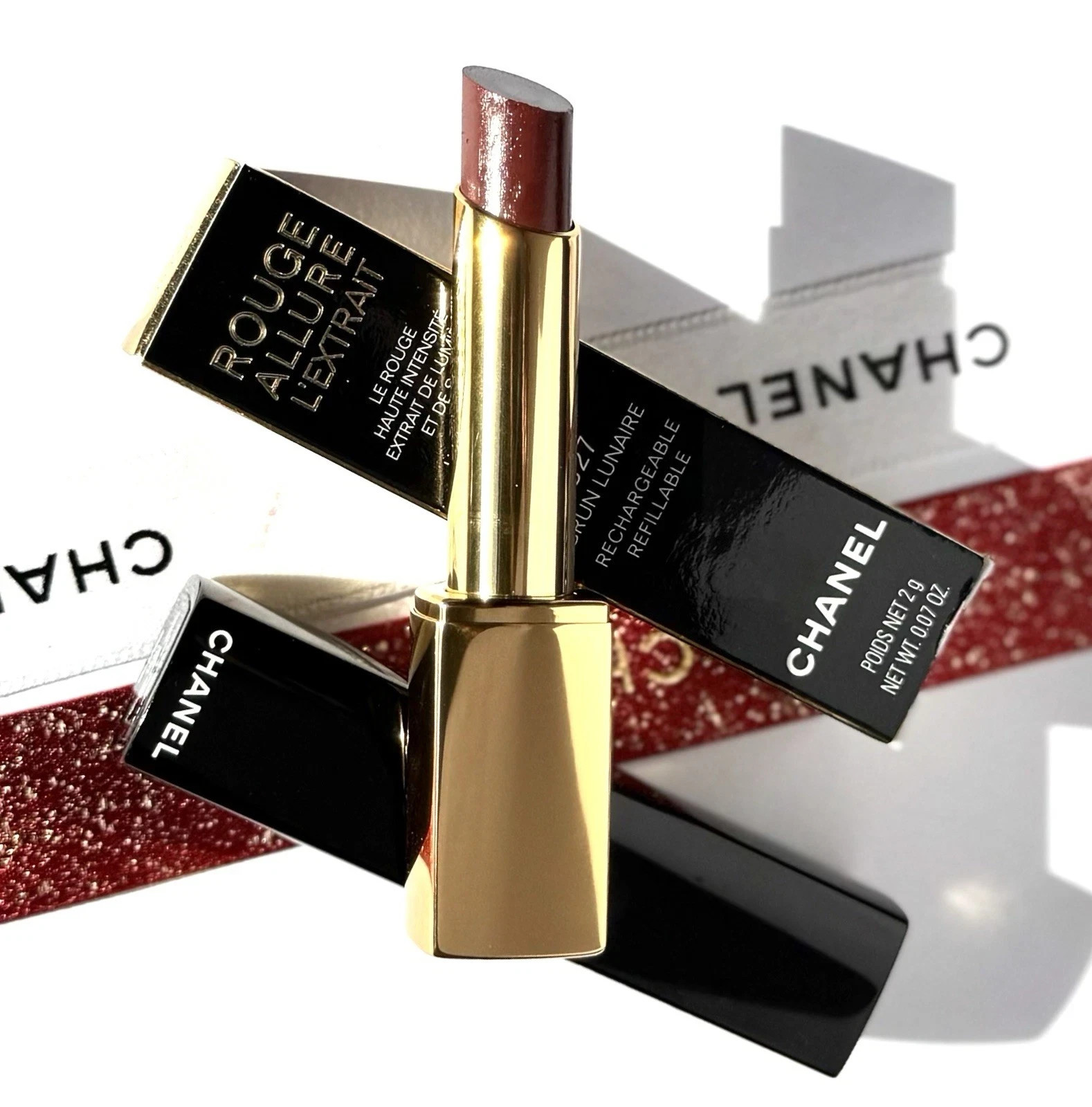 Chanel Rouge Allure L’extrait  Lip Colour Concentrated 827 Brun Lunaire