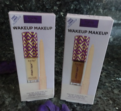 Tarte wakeup makeup shape tape & fake awake new in box select yours