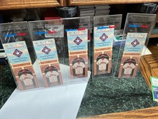 5) 1994 MILWAUKEE BREWERS vs TEXAS RANGERS Baseball Ticket stubs in excellent co