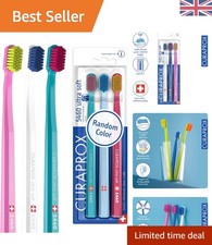 3-Piece CS 5460 Ultra-Soft Toothbrush Set - Gentle Care for Sensitive Teeth