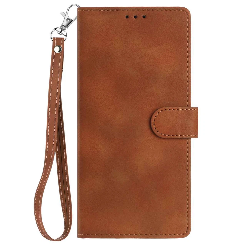 Skin Leather Wallet Phone Case for Infinix Tecno Spark 20 Pova Sony TCL 403 ZTE - Image 2 of 4