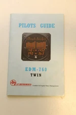 JPI Instruments EDM-760 TWIN Pilot's Guide Manual