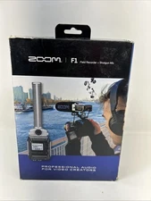 Zoom F1-SP Field Recorder with Shotgun Microphone w/ 16gb SD Card Excellent