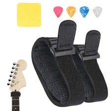 2PCS Guitar String Mute Damper, Fretboard Mute Band, Guitar Mute Damper, Soft...