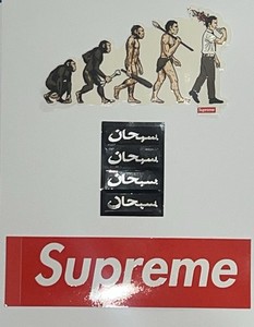 AUTOCOLLANTS LOGO SUPRÊME BOÎTE