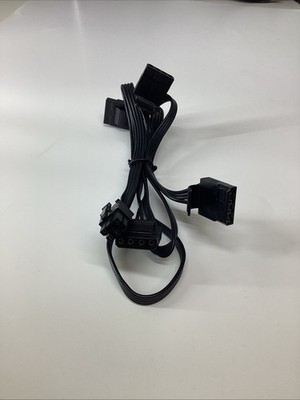 Thermaltake 6-Pin to x4 Molex 4-Pin Power Cord Cable for Smart Series M