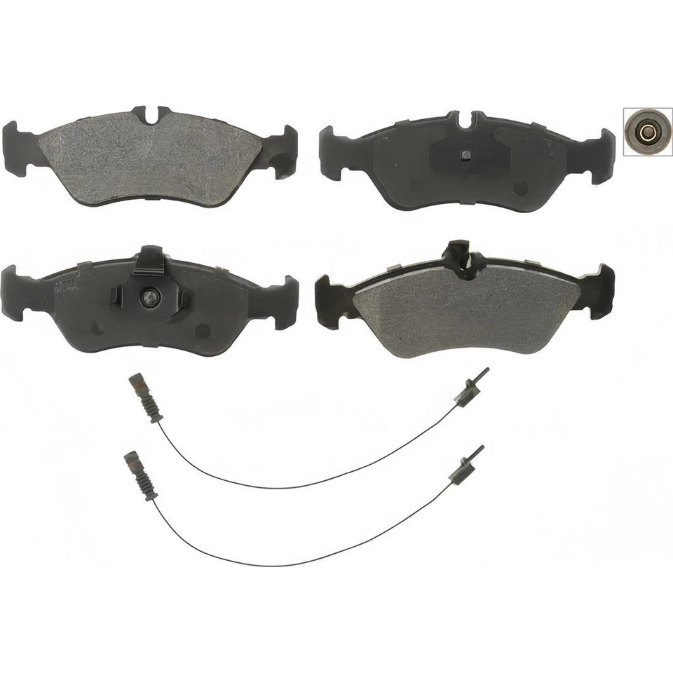 Front & Rear Disc Brake Rotors Brake Pads Kit for 2003-2006 Dodge Sprinter 2500 - Image 2 of 4