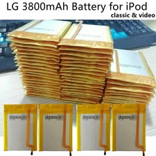 10pcs LG 3800mAh Battery Upgrade replacement for iPod Classic 6/7 Video 5 Thin