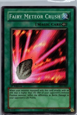 Fairy Meteor Crush Super Rare Pharaoh's Servant PSV-063 NM - 1st Edition