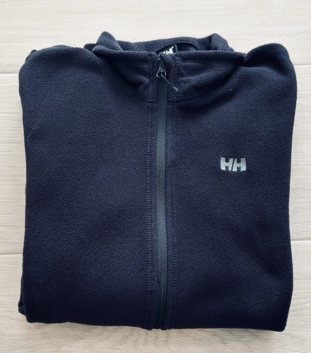 Polaire Helly Hansen Polartec – Noire, XL, Légère, Fermeture Intégrale, Poches Zippées