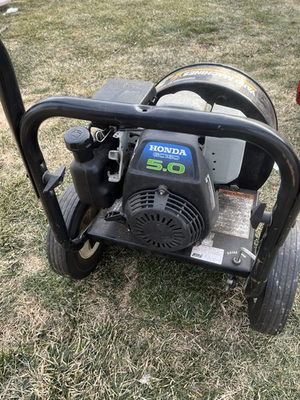 #ad #ad Honda Powered Push Blower Gas Powered Heavy Duty . Needs Work $54.50