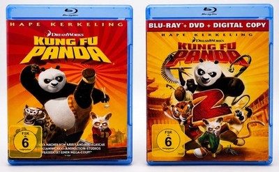 Kung Fu Panda 1 + 2 - Blu-ray - Zustand Sehr gut
