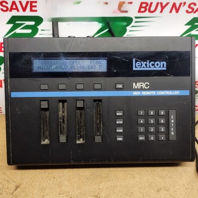 Lexicon MRC レキシコン MIDIコントローラー Lexicon MRC MIDI Remote Controller - Powers On - No Power Cord