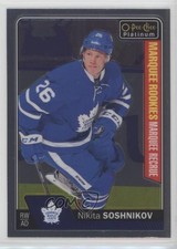 2016-17 O-Pee-Chee Platinum Marquee Rookies Nikita Soshnikov #189 0e3