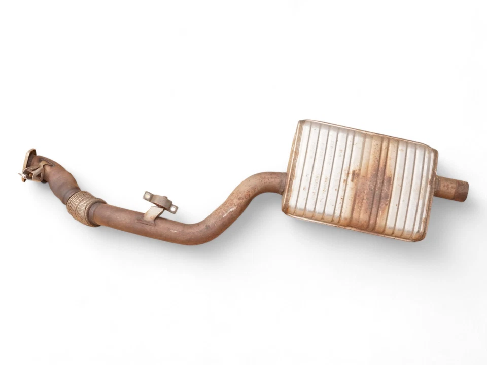 2017 - 2020 Audi A4 B9 Quattro Exhaust Silencer Resonator Muffler Center Oem - Image 4 of 4