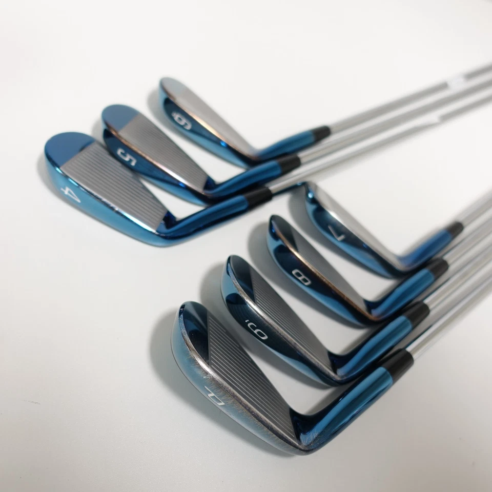 MIZUNO Pro 221 LTD BLUE 7pcs Iron Set 4-9/PW Flex-S200 DG TOUR ISSUE No H/C - Image 2 of 4