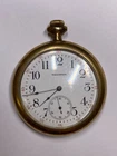 Antique Waltham 17 Jewels Gold Filled Pocket Watch Pre-Owned Doesn't Run (29-26)