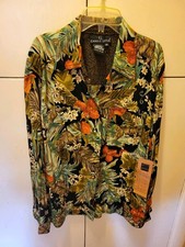 CAROLE LITTLE JACKET Jungle Mist SZ 6 Multi Color