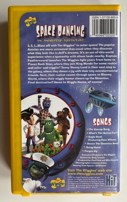 The Wiggles - Space Dancing VHS Tape 2003 Animated Adventure Never