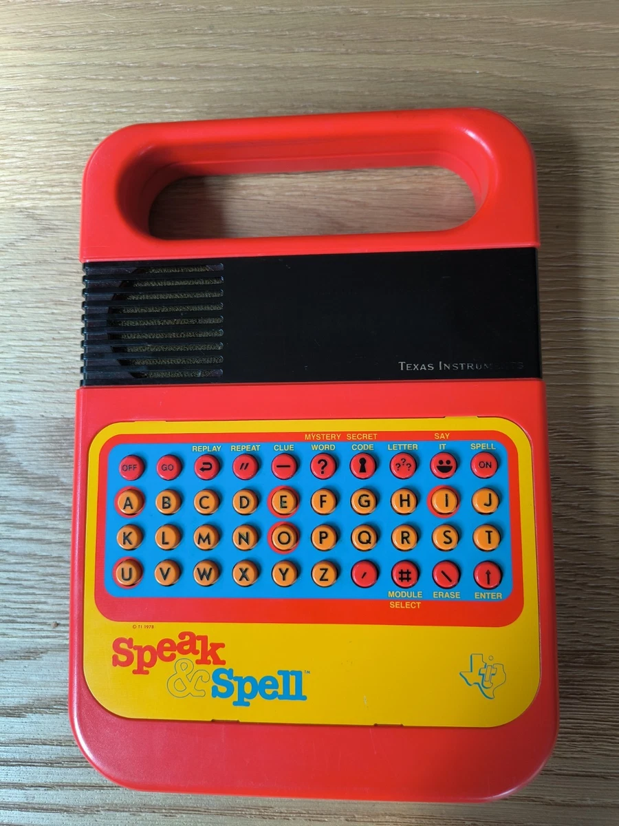 Speak & Spell 1978 Electronic Games for sale - eBay