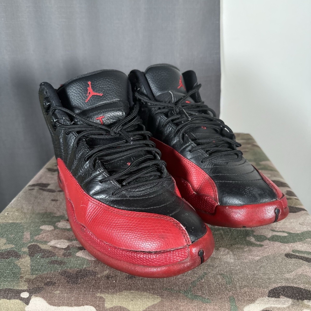 Nike Air Jordan 12 XII Retro “Flu Game” Black Red | Men's Size