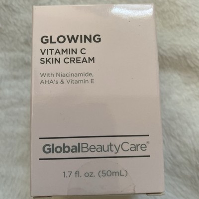 Global Beauty Care Glowing Vitamin C + Niacinamide Face Moisturizer Cream 1.7