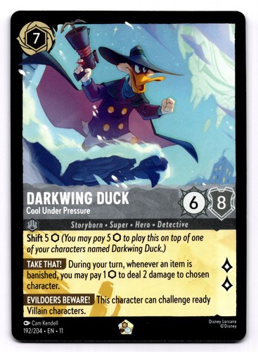 Darkwing Duck - Cool Under Pressure 192/204 Winterspell Legendary